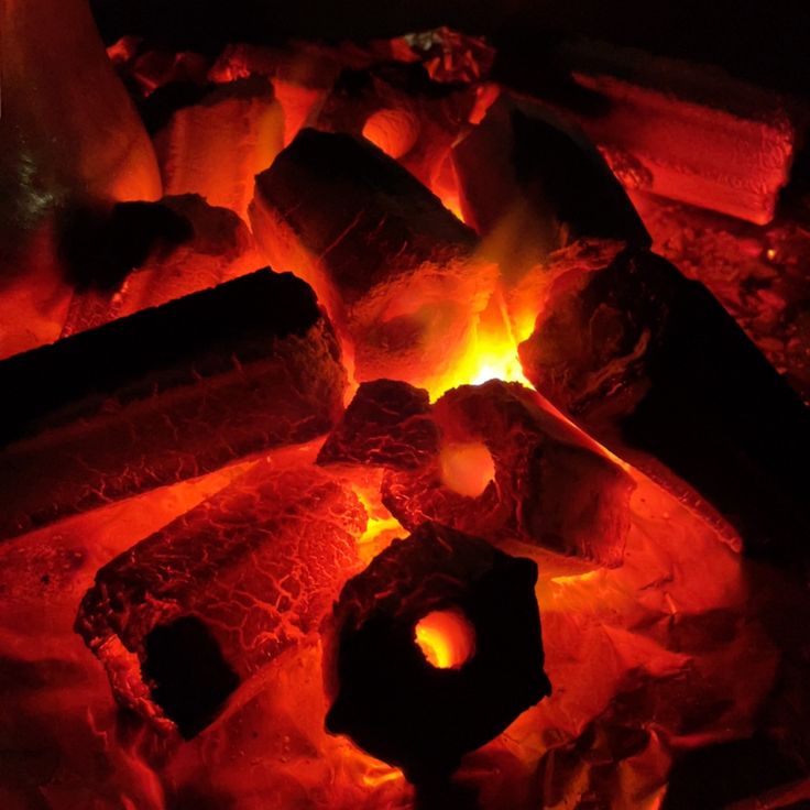 Hexagonal BBQ Briquette Charcoal